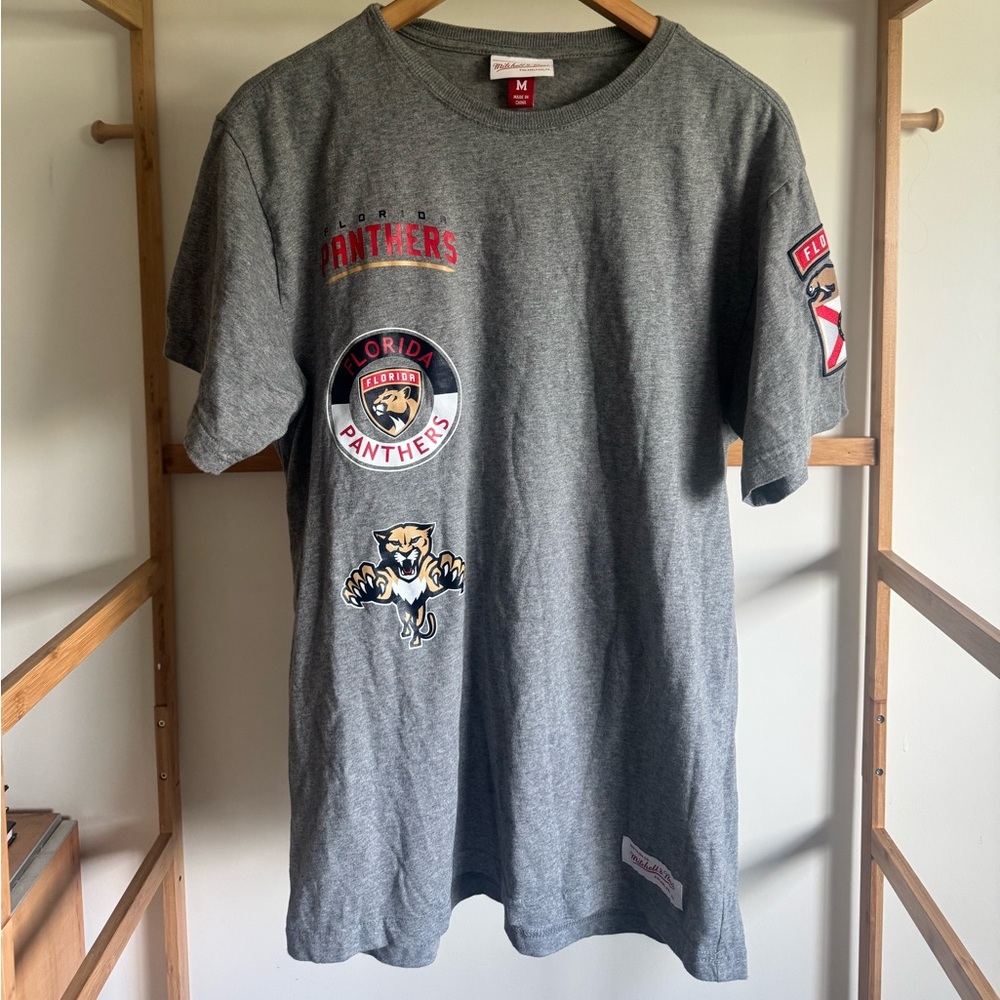 Mitchell and Ness Florida Panthers T-shirt